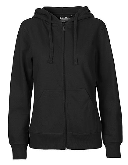 Ladies´ Zip Hoodie - Untergröße / Übergröße